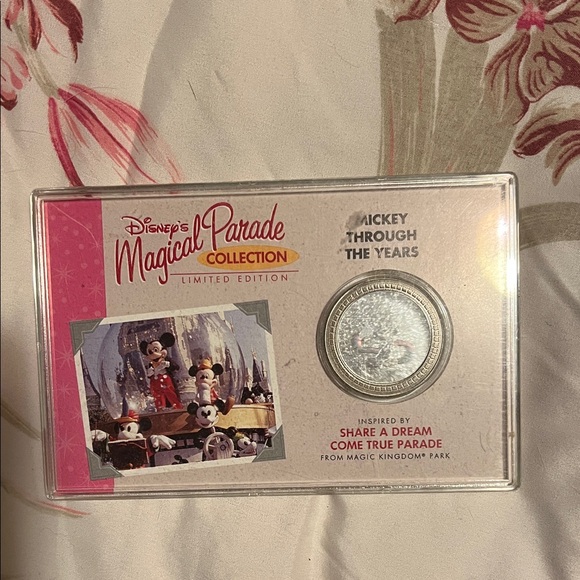 Disney Other - Disney Magical Parade Silver Coin